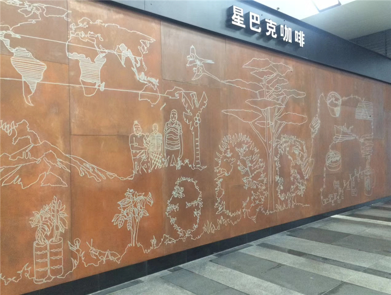 江南耐候钢幕墙